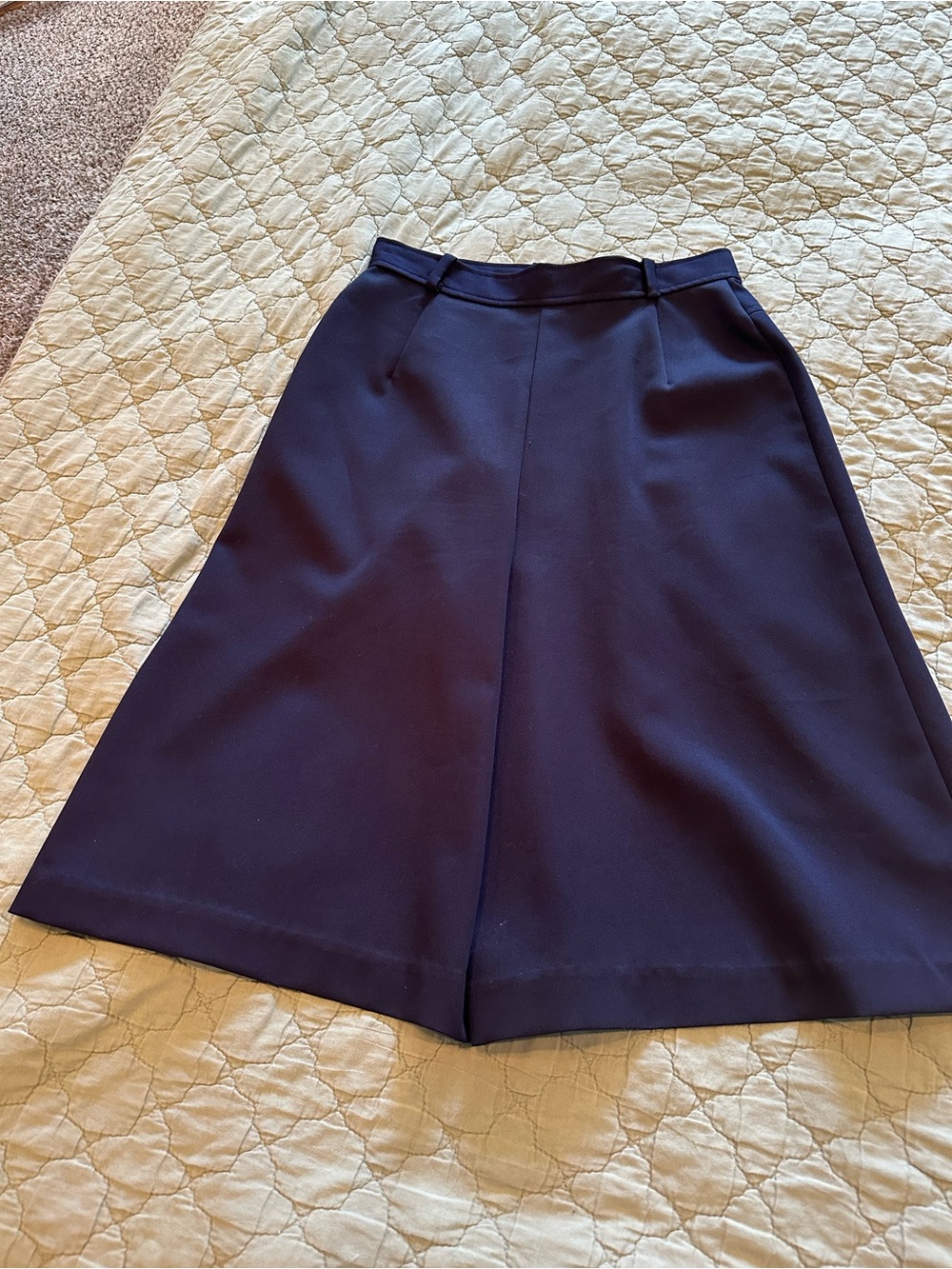 Vintage Classic Women's Navy A-Line Skort